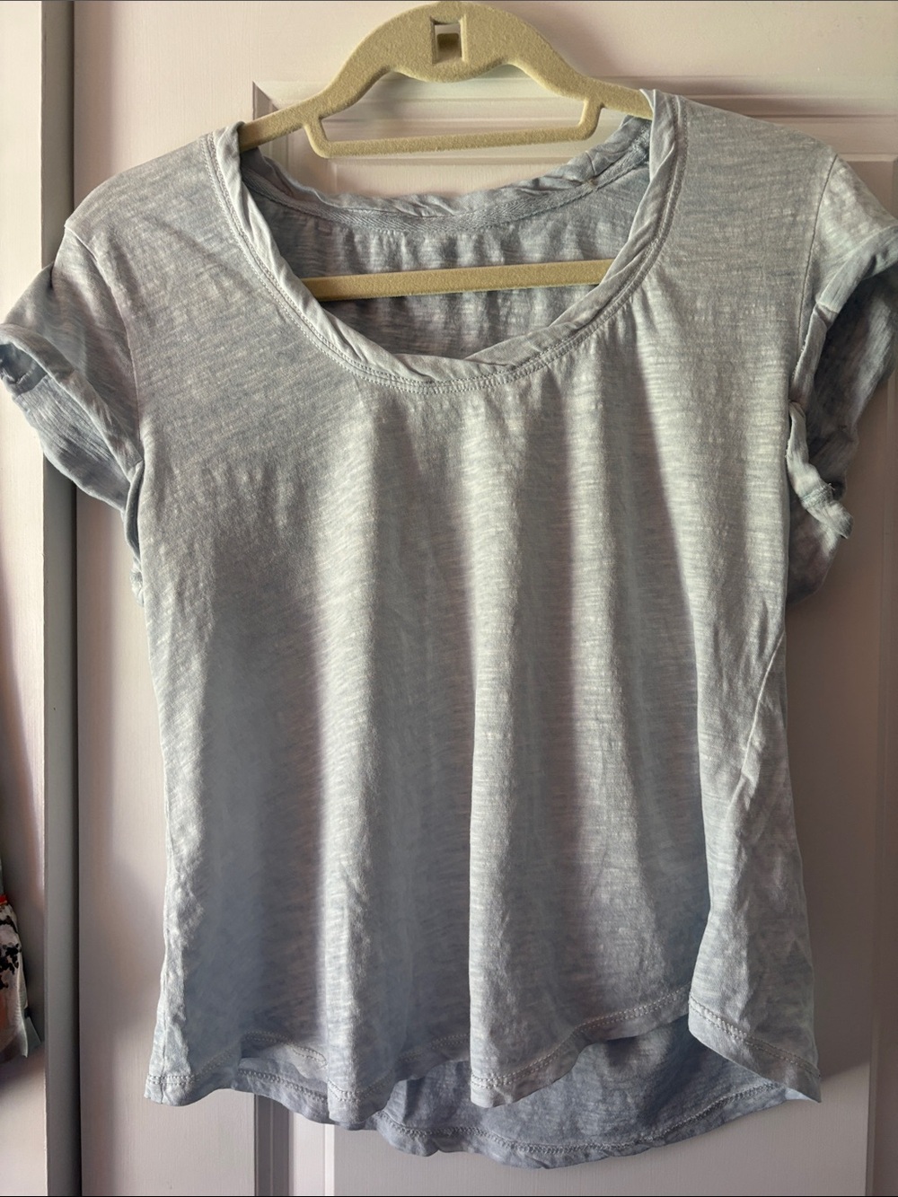 Anthropologie Pilcro Light Blue Women's Short Sleeve Tee